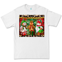White christmas snowman polar bear reindeer Premium Tee - CowGirlArtShop
