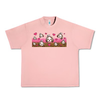 Salmon shih tzu dogs libbey glass Urban Heavy Tee - Jasminsmagicworld
