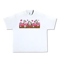 White shih tzu dogs libbey glass Urban Heavy Tee - Jasminsmagicworld
