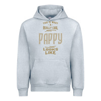 Heather Grey Really Cool Pappy Urban Hoodie - artisFamous