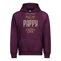 Mauve Wine Really Cool Pappy Urban Hoodie - artisFamous