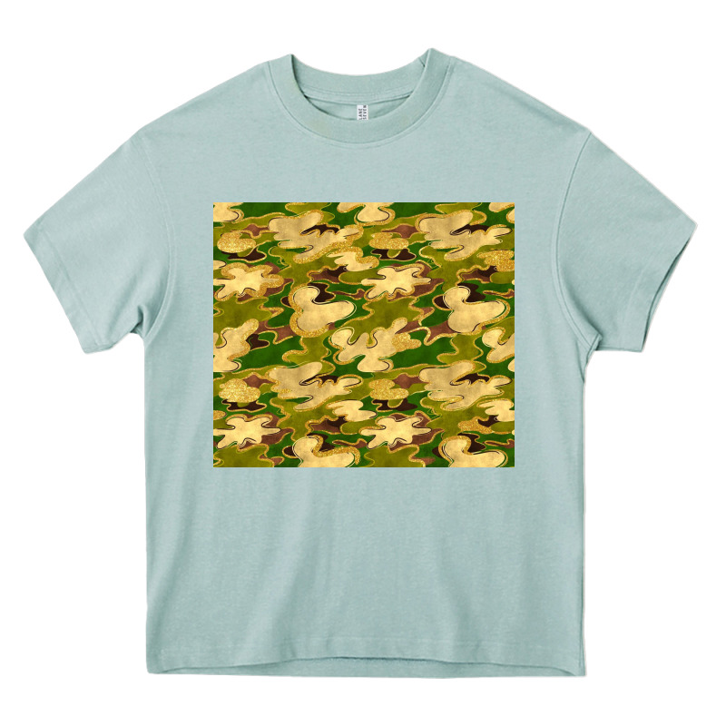 Camouflage With Glitter Heavy Core Tee by TumblerDesignByShophia | Teevron
