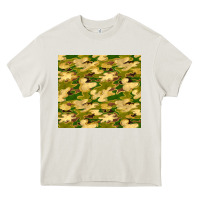 Cream camouflage with glitter Heavy Core Tee - TumblerDesignByShophia
