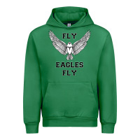 Emerald fly eagles fly philadelphia Urban Hoodie - artisFamous