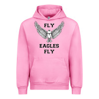 Fuchsia Pink fly eagles fly philadelphia Urban Hoodie - artisFamous