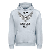 Heather Grey fly eagles fly philadelphia Urban Hoodie - artisFamous
