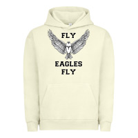 Pigment Pistachio fly eagles fly philadelphia Urban Hoodie - artisFamous