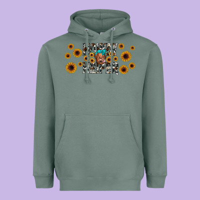 Howdy Heifer Heavyweight Hoodie Designed By Jahusdesignshop