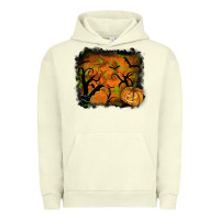 Pigment Pistachio Halloween Background Urban Hoodie - RanaPortraitStore