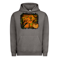 Pigment Tornado Halloween Background Urban Hoodie - RanaPortraitStore