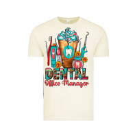 Vintage Arctic Dental Office Manager cold drink frappe Vintage Tee - FaDigitalArtStudio