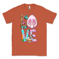 Copper Love Rabbit Easter Day Classic Tee - HowdyJamesFarm