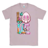 Lilac Love Rabbit Easter Day Classic Tee - HowdyJamesFarm