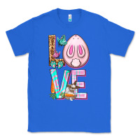 True Royal Love Rabbit Easter Day Classic Tee - HowdyJamesFarm
