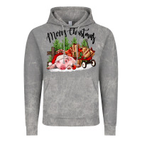 Cloud Rock merry christmas pig Vintage Hoodie - FaDigitalArtStudio