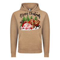 Vintage Coffee merry christmas pig Vintage Hoodie - FaDigitalArtStudio