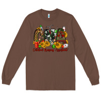 Chestnut christmas cna certified nursing assistant Long Sleeve Tee - FaDigitalArtStudio