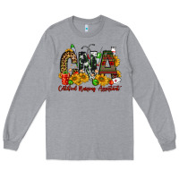 Heather Grey christmas cna certified nursing assistant Long Sleeve Tee - FaDigitalArtStudio