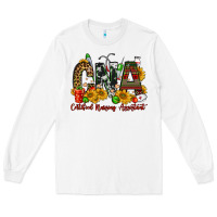White christmas cna certified nursing assistant Long Sleeve Tee - FaDigitalArtStudio
