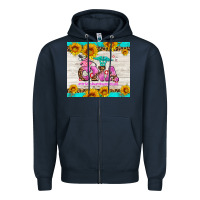 Navy western cna Zipper Hoodie - AdoDesignShop