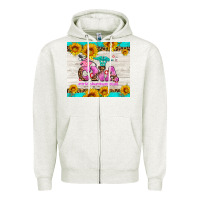 Oatmeal Heather western cna Zipper Hoodie - AdoDesignShop