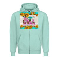 Seafoam western cna Zipper Hoodie - AdoDesignShop