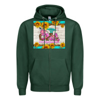 Sports Green western cna Zipper Hoodie - AdoDesignShop