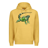Antique Gold İguana Premium Hoodie - LillyAllenDesigns