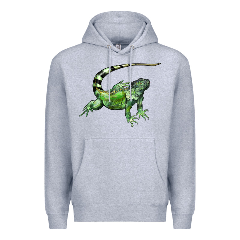 İguana Premium Hoodie by LillyAllenDesigns | Teevron