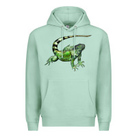 Seafoam İguana Premium Hoodie - LillyAllenDesigns