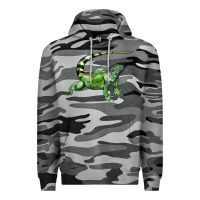Slate Camo İguana Premium Hoodie - LillyAllenDesigns