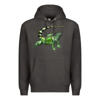 Smoke İguana Premium Hoodie - LillyAllenDesigns