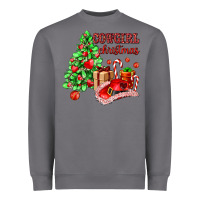 Storm Cowgirl Christmas Heavyweight Sweatshirt - AdoDesignShop