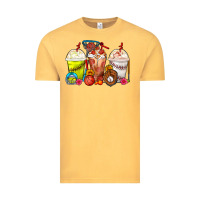 Vintage Mustard Softball Basketball Baseball Sports Coffee Cups Vintage Tee - FaDigitalArtStudio