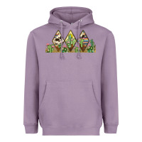 Lavender cactus cowhide serape Heavyweight Hoodie - JahusDesignShop