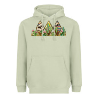 Matcha cactus cowhide serape Heavyweight Hoodie - JahusDesignShop