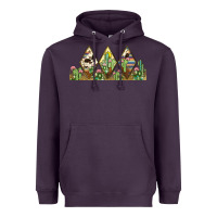 Plum cactus cowhide serape Heavyweight Hoodie - JahusDesignShop