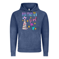 Vintage Denim birthday girl Vintage Hoodie - BundleAndBundleShop