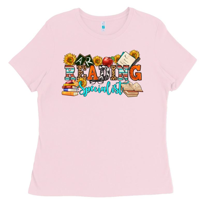 Reading Specialist Olivia Ladies Tee by OliviaCreatesArt | Teevron