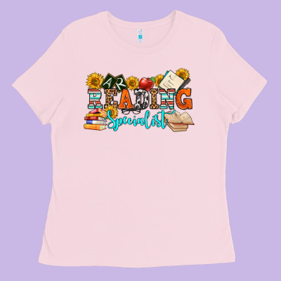 Reading Specialist Olivia Ladies Tee Designed By Oliviacreatesart