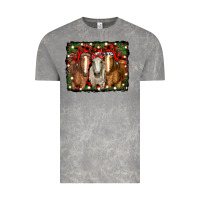 Cloud Rock Christmas horses Vintage Tee - RanaPortraitStore