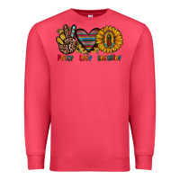 Cardinal peace love sunshine Premium Sweatshirt - JahusDesignShop