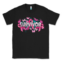 Black Cancer survivor Cancer Awareness Classic Tee - HowdyJamesFarm
