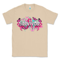 Mushroom Cancer survivor Cancer Awareness Classic Tee - HowdyJamesFarm