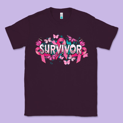 Cancer Survivor Cancer Awareness Classic Tee Designed By Howdyjamesfarm