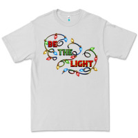 Dove Grey be the light Premium Tee - CowGirlArtShop
