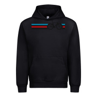 Black bike stripes Urban Hoodie - artisFamous