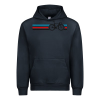 Navy bike stripes Urban Hoodie - artisFamous