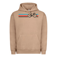 Pigment Burro bike stripes Urban Hoodie - artisFamous
