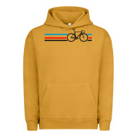 Pigment Peanut Butter bike stripes Urban Hoodie - artisFamous